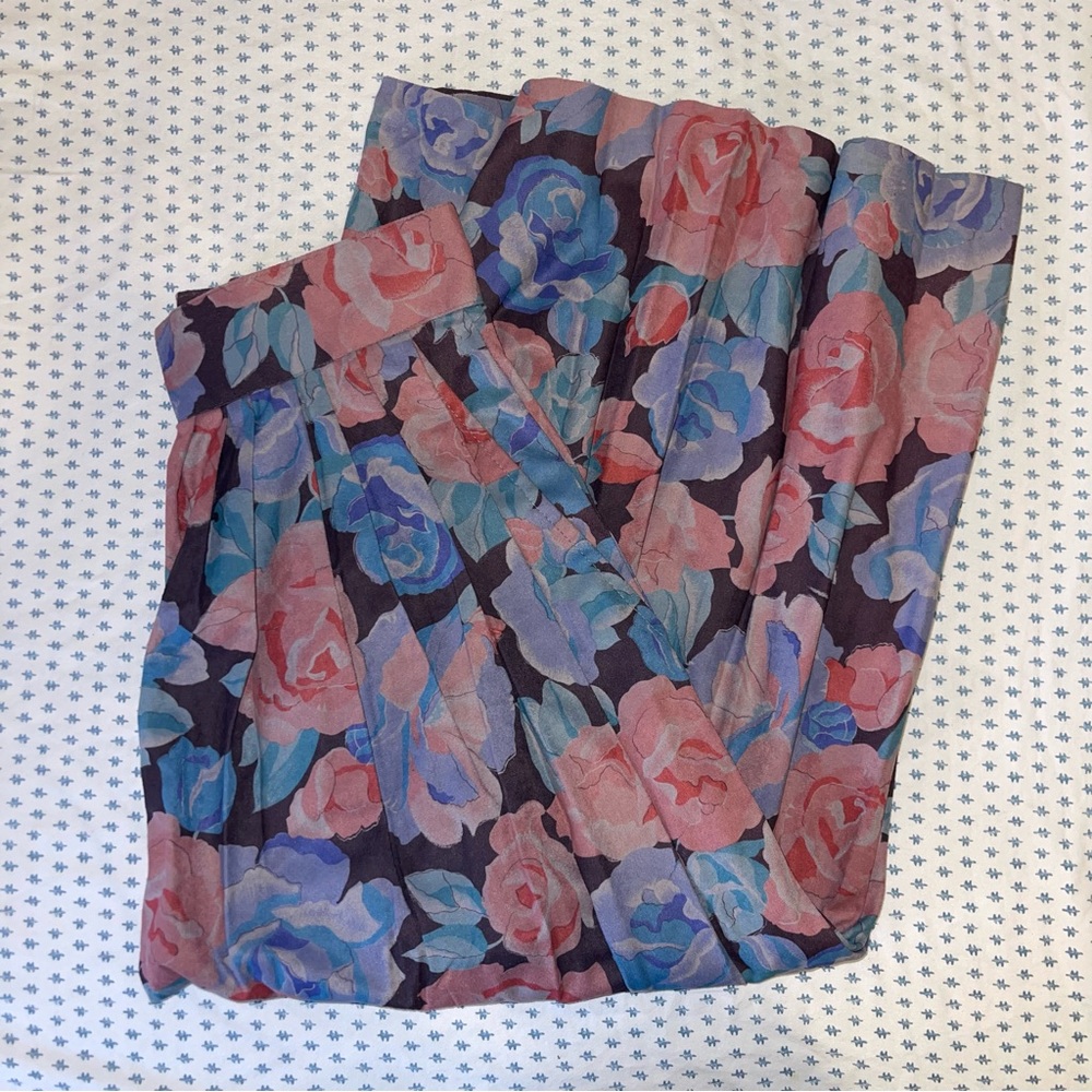 Vintage floral skirt NO STRETCH